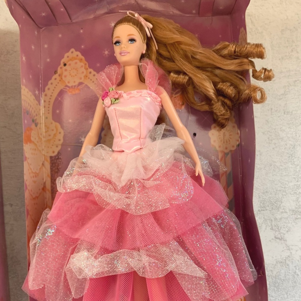 2000 Barbie Flower Ballerina Nutcracker Doll 28375 Classic Ballet Collector COA